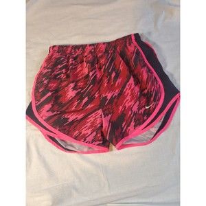 Nike Dri-Fit Running Shorts Pink and Black Small